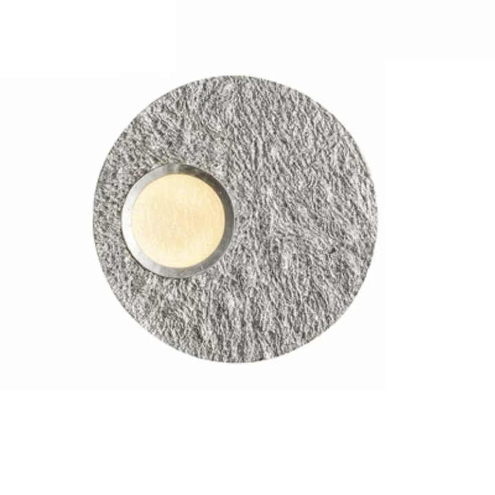 Modern Simple Silver Cave Stone Wall Light